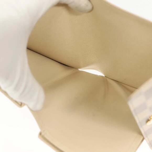 LOUIS VUITTON Damier Azur Portefeuille Alexandra Wallet N63068 LV Auth 130788 - Picture 12 of 16